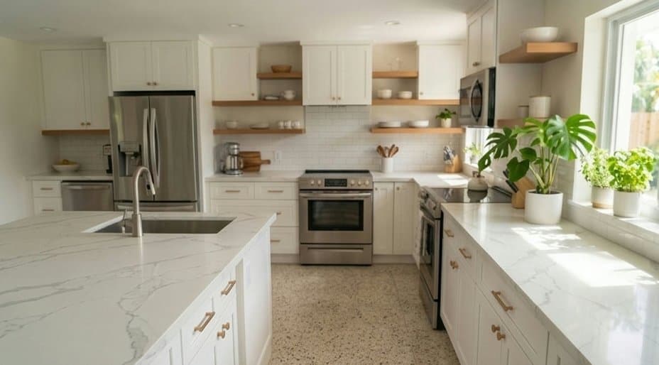 A kitchen, one phone photo